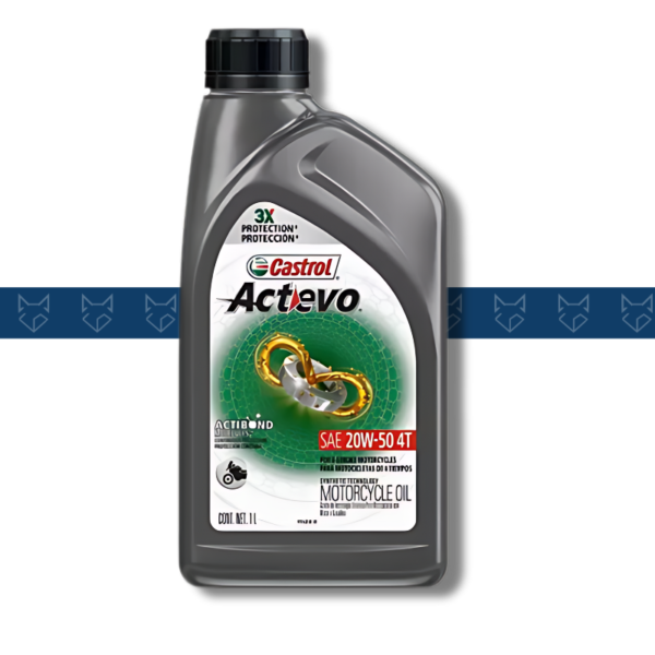 Aceite Castrol Actevo 20W50 Sintetico