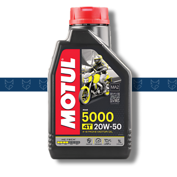 Aceite Motul 5000 20W50 Semisintetico
