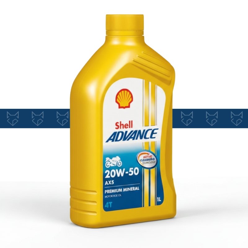 Aceite Shell Advance 20W50 Mineral