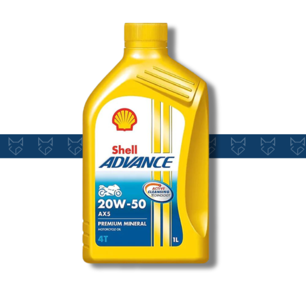 Aceite Shell Advance 20W50 Mineral
